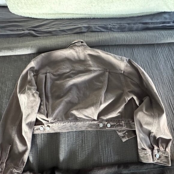 AGOLDE cropped denim jacket — NEW, never worn, excellent condition 🌟 - Picture 4 of 4